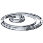 Cercle perfor pour faire des tartes de buyer rond en inox
