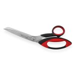Ciseaux 25, 4cm wasa solingen pour poissons acier inox et poignes plastiques