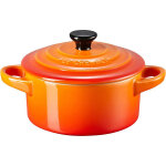 Cocotte 1 personne en cramique 10cm le creuset