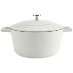 Cocotte tous feux en alu blanc 4l masterclass