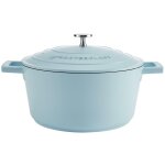 Cocotte tous feux en alu bleu pastel 4l masterclass
