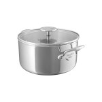 Cocotte tous feux avec couvercle en verre srie m'urban4 mauviel