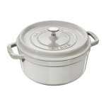 Cocotte fonte staub truffe blanche Cocotte fonte staub truffe blanche