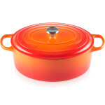 Cocotte ovale 33cm en fonte signature le creuset Cocotte ovale 33cm en fonte signature le creuset