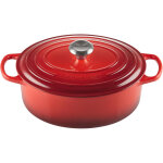 Cocotte ovale 33cm signature en fonte le creuset Cocotte ovale 33cm signature en fonte le creuset