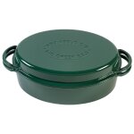 Cocotte ovale big green egg en fonte 5, 2l 35cm