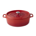 Cocotte ovale rubis invicta 35cm fonte émaillée Cocotte ovale rubis invicta 35cm fonte émaillée