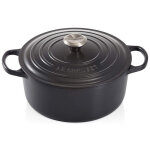 Cocotte ronde 28cm en fonte signature le creuset