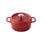 Cocotte ronde rubis invicta 20cm fonte �maill�e