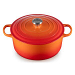 Cocotte ronde signature 24cm en fonte le creuset