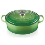 Cocotte signature fonte émaillée ovale 29cm le creuset Cocotte signature fonte émaillée ovale 29cm le creuset