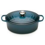 Cocotte signature ovale en fonte 29cm le creuset Cocotte signature ovale en fonte 29cm le creuset