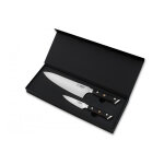Coffret 2 couteaux de cuisine fukito ebène x50 Coffret 2 couteaux de cuisine fukito ebène x50