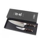 Coffret 2 couteaux de cuisine fukito eb�ne x50