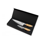 Coffret 2 couteaux de cuisine fukito pakka san mai Coffret 2 couteaux de cuisine fukito pakka san mai