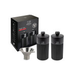 Coffret de 2 moulins poivre et sel peugeot line night chic