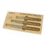 Coffret 3 couteaux chne anne sophie pic