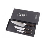 Coffret 3 couteaux de cuisine fukito eb�ne x50