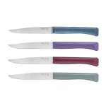 Coffret de 4 couteaux opinel bon apptit + glam avec lames de 11cm en inox