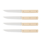 Coffret 4 couteaux � steak faits - main mod�le 888 aspect ivoire atelier perceval