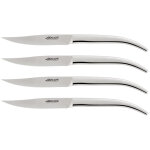 Coffret 4 couteaux pour steak monobloc tout inox arcos