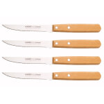 Coffret 4 couteaux à steak nogent manche en hêtre Coffret 4 couteaux à steak nogent manche en hêtre