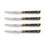 Coffret de 4 couteaux  steak srie flysch arcos lame dente