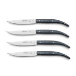 Coffret de 4 couteaux  steak srie the origin arcos manche micarta bleu