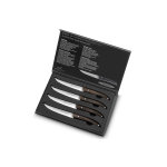 Coffret de 4 couteaux pour la viande sabatier l'occitan lame 11, 5cm en inox