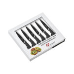 Coffret 6 couteaux lame anti - adhésive pradel excellence noir Coffret 6 couteaux lame anti - adhésive pradel excellence noir