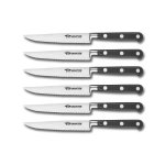 Coffret 6 couteaux � steak sabatier fischer lame crant�e 12. 5cm