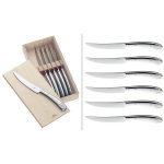 Coffret de 6 couteaux pour les steaks wmf geschenkide en acier inox 18 / 10 cromargan