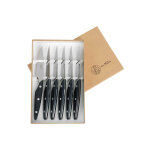 Coffret 6 couteaux de table au nain brasserie