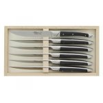 Coffret de 6 couteaux de table le thiers avantage manches bne