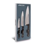 Coffret arcos gamme universal 3 couteaux pour la cuisine