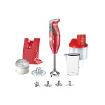 Coffret bamix superbox rouge - mixeur swissline + slicesy et accessoires Coffret bamix superbox rouge - mixeur swissline + slicesy et accessoires