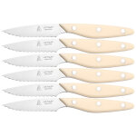 Coffret brasserie 6 couteaux  steaks dents au nain