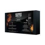 Coffret cadeau microplane gourmet piment moulin � piment noir
