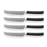 Coffret cartonn 4 couteaux pour les steaks shizu damas