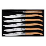 Coffret 6 couteaux laguiole arbalète g. david inox manche olivier Coffret 6 couteaux laguiole arbalète g. david inox manche olivier