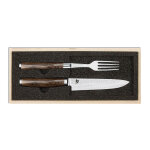 Coffret de couverts kai shun premier tim malzer couteau + fourchette