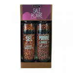 Coffret duo kraft or rose savor&sens sel et poivre