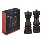 Coffret duo de moulins cole & mason london chocolat 18cm