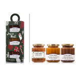 Coffret joyeux noël l'épicurien 3 confitures 125g Coffret joyeux noël l'épicurien 3 confitures 125g