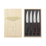 Coffret kanetsugu modle nami 4 couteaux  steak japonais