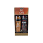 Coffret mini duo savor&sens sel au piment d'espelette et mélange poivre noir et baies roses Coffret mini duo savor&sens sel au piment d'espelette et mélange poivre noir et baies roses