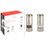 Coffret de moulins électriques sel + poivre peugeot zeli 14cm en abs Coffret de moulins électriques sel + poivre peugeot zeli 14cm en abs