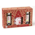 Coffret vin chaud bio quai sud 2 m�langes + 1 mug