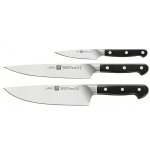 Coffret zwilling pro 3 couteaux de cuisine forgs pour les professionnels