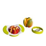 Coupe - pommes et mangues kitchen artist 2 lames interchangeables + poignées Coupe - pommes et mangues kitchen artist 2 lames interchangeables + poignées